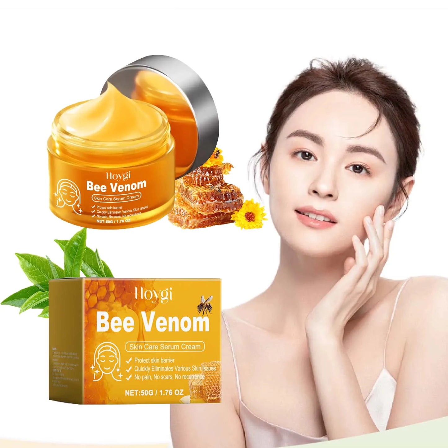 Bee Venom Face Cream – Moisturizing, Firming & Brightening