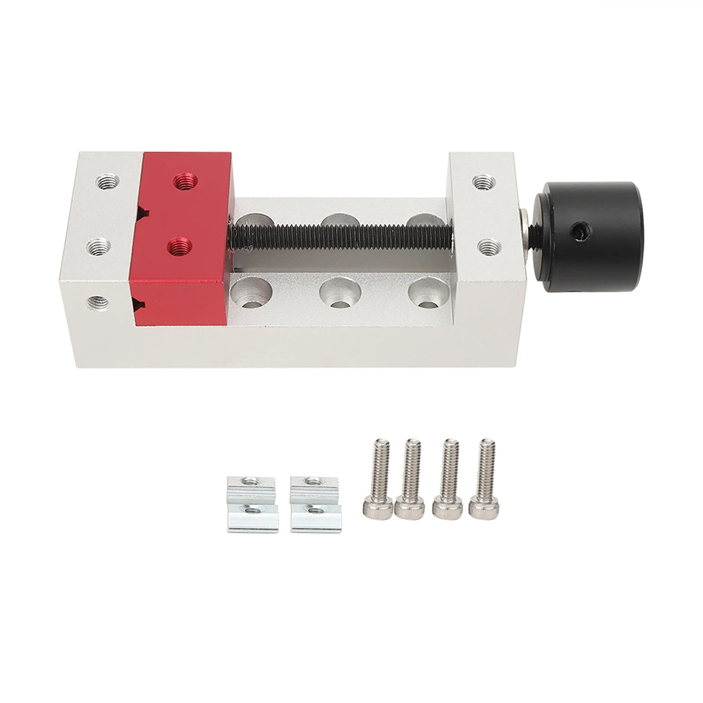 50mm Mini Aluminum Flat Clamp Table Bench Vise Drill Press Vice Fixing Tool Table Flat Clamp Flat Bench Vise Mini Flat Clamp Peaceful Pleasures Health and Wellness 1011190269111