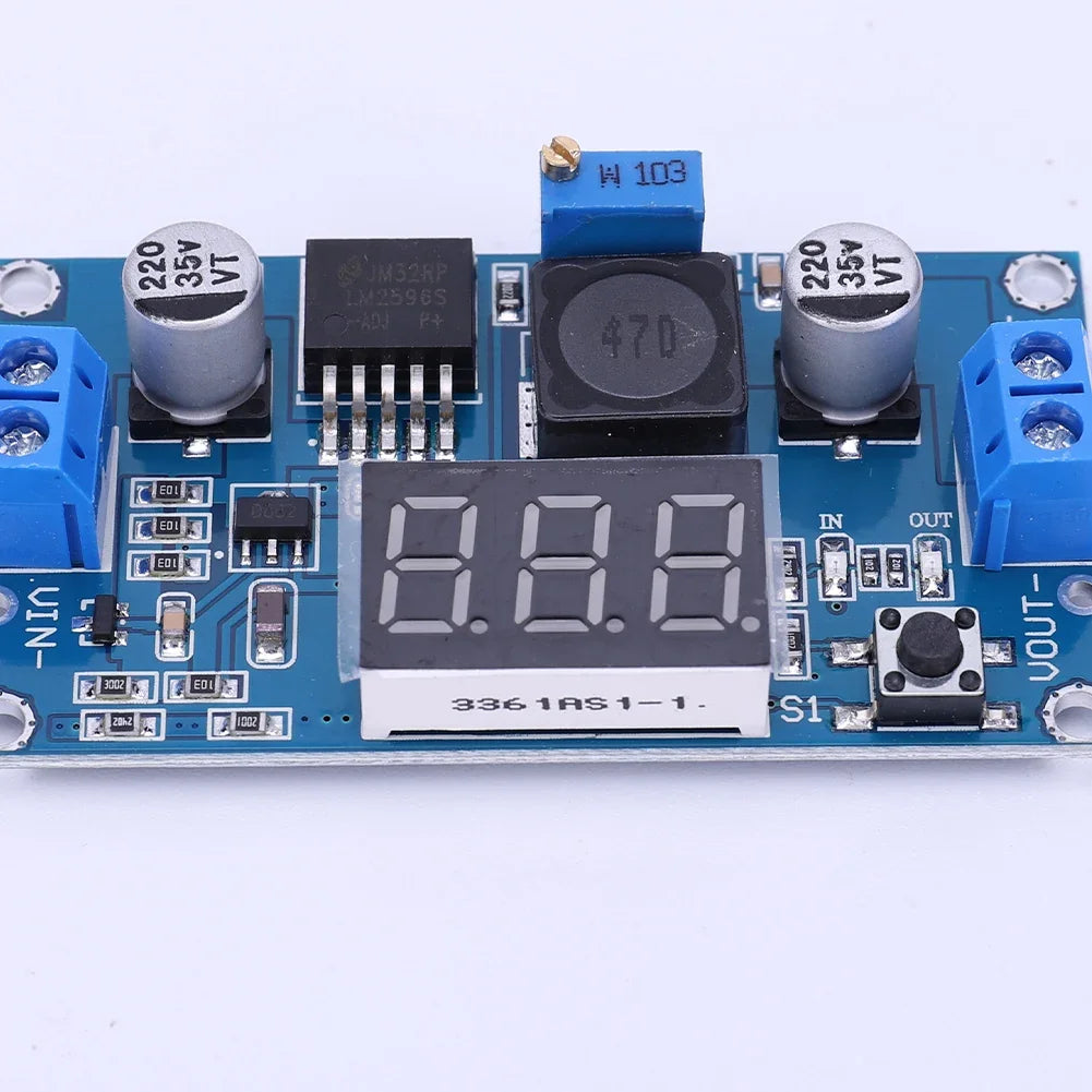1-15 Pack LM2596 DC-DC Adjustable Buck Converter Module 4.75-40V to 1.25-37V Power Supply Step Down Voltage Regulator Module Peaceful Pleasures Health and Wellness