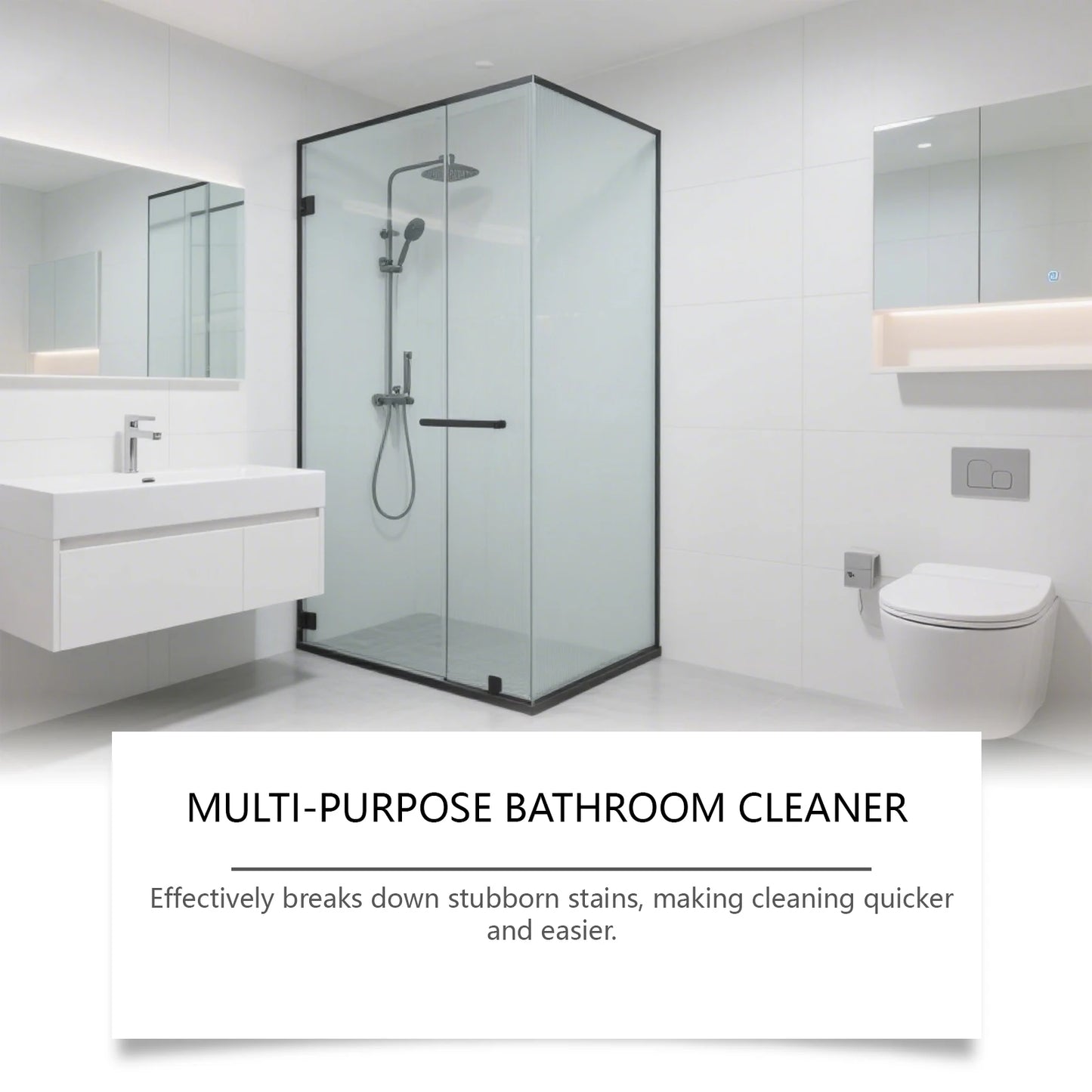 Jakehoe Bathroom Cleaner Spray – Limescale & Stain Remover