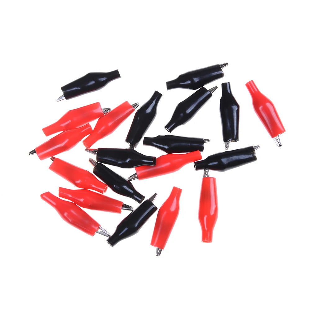100A Insulated Alligator Clips – Car Battery Clamp Set (2pcs)