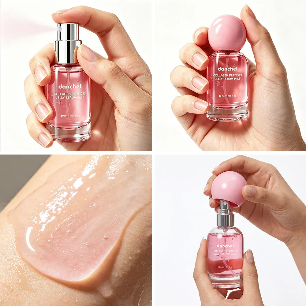 Collagen Peptides Jelly Serum Mist – 2-in-1 Deep Hydration
