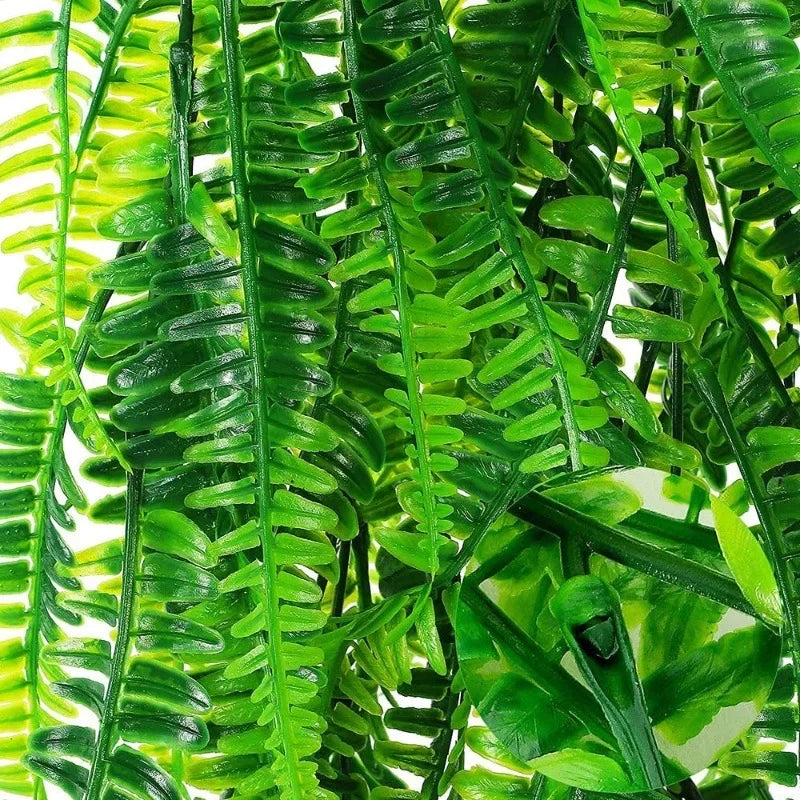 Artificial Hanging Fern Vine Wall Decor – Indoor & Outdoor