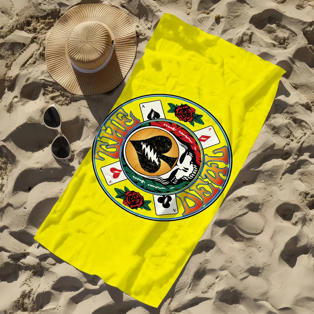 Grateful Dead Beach Towel | Quick-Dry Sports & Travel Quick-Dry Beach Towel Peaceful Pleasures Health and Wellness
