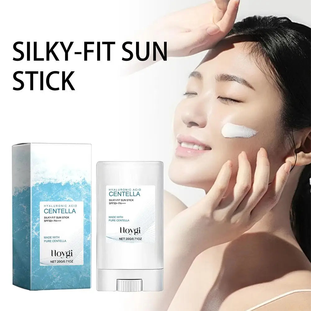 Hyaluronic Acid SPF50 PA Sunscreen Stick – Lightweight Moisturizing Face Sun Stick Peaceful Pleasures Health and Wellness