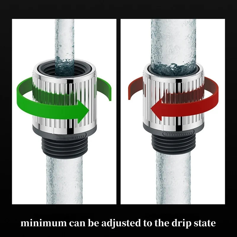 Shower Flow Regulator Shut-Off Valve | G1/2 ABS Chrome