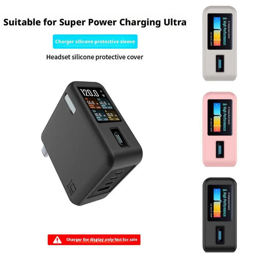 CUKTECH 10 GaN Charger Silicone Case – Shockproof & Dustproof Charger Protective Case Oasis Select