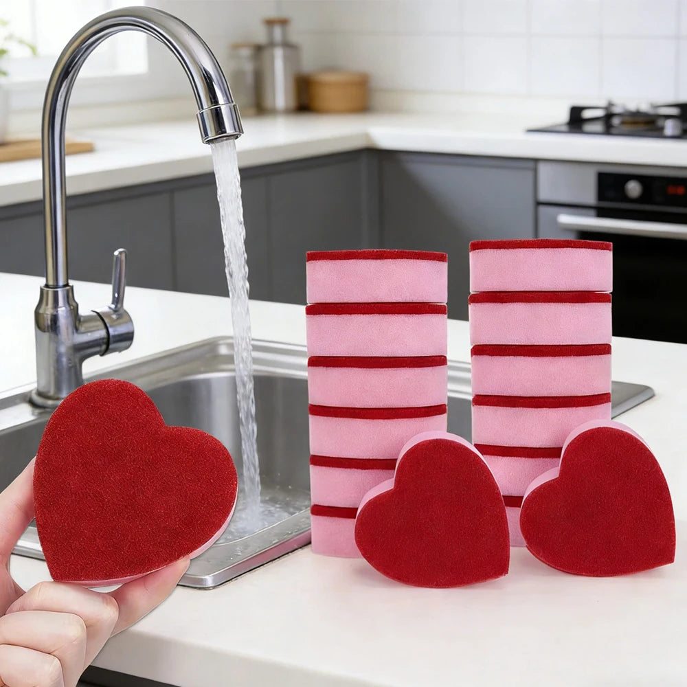 Non-Scratch Dual-Sided Dish Sponges | 5 or 12 Pack Kitchen Set Kitchen Dish Sponge Peaceful Pleasures Health and Wellness
