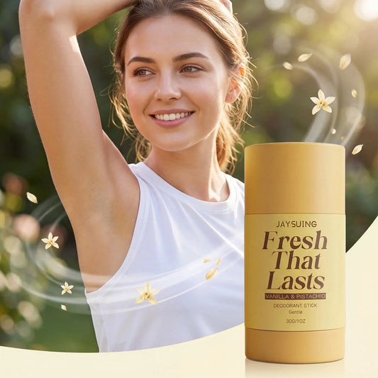 Vanilla Deodorant Antiperspirant Stick | Beeswax & Vitamin E 30g Deodorant Stick Oasis Select