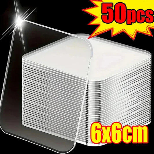 Nano Double-Sided Tape Squares – Waterproof Transparent 60mm Double-Sided Tape Oasis Select