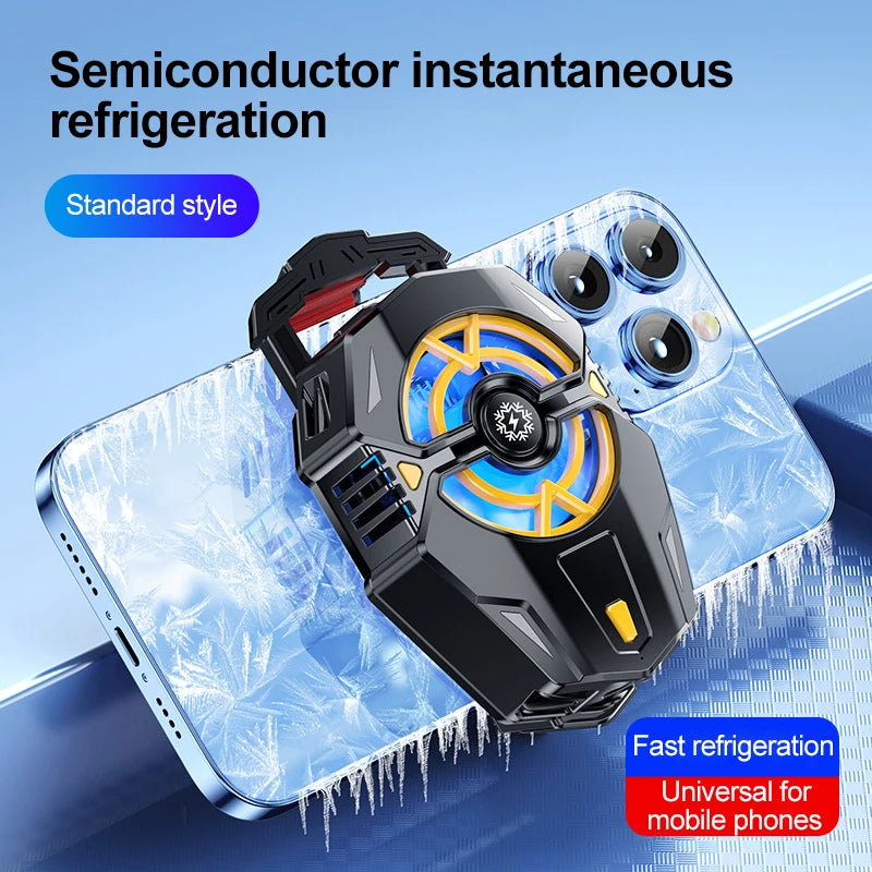 Portable Cooler For Mobile Phone Radiator Cooling Fan For Mobile Phone Fan Cell Cooling Plate Phone Cooler For Games Black Shark Peaceful Pleasures Health and Wellness Standard style