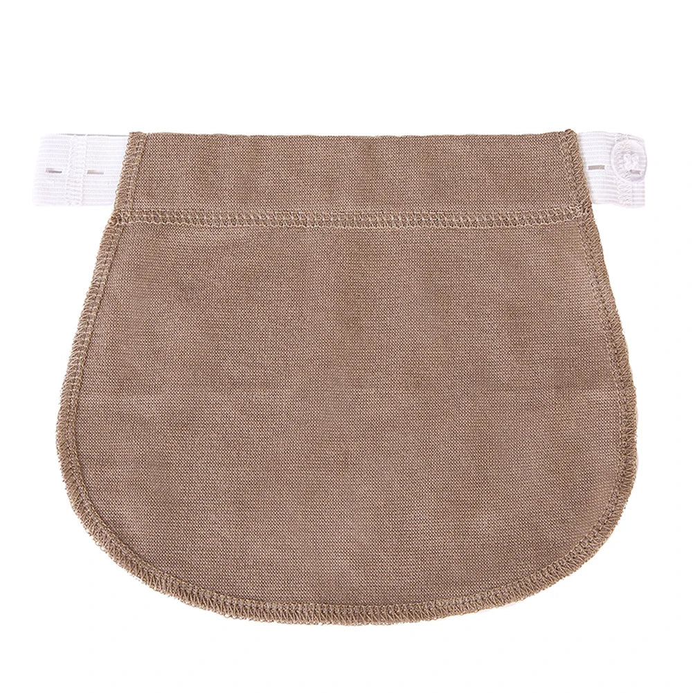 Maternity Pregnancy Waistband Belt Adjustable Elastic Pants Lengthening Extended Button for Maternity Accessories Peaceful Pleasures Health and Wellness Other