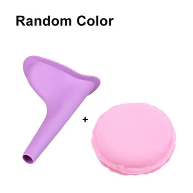 Portable Female Urinal – Silicone Stand Up & Pee Travel Funnel