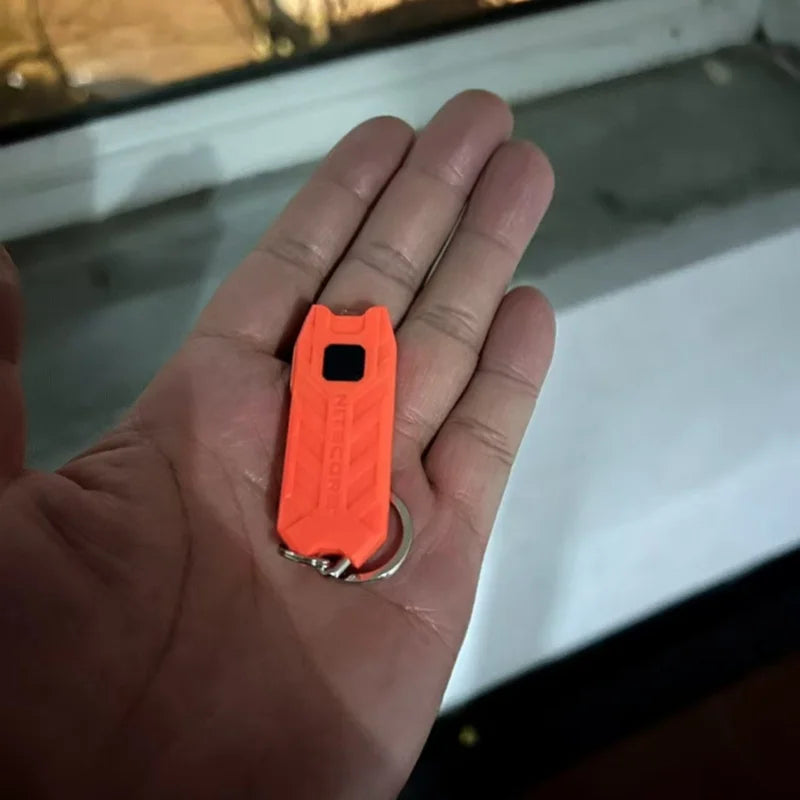 SHINEKNOT Mini LED Keychain Flashlight | USB Rechargeable