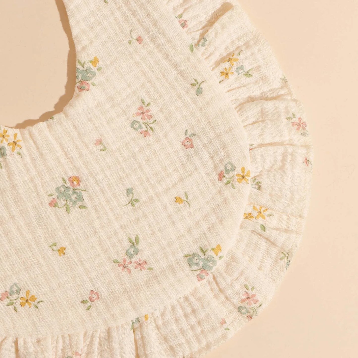3-Pack Baby Ruffle Bibs & Burp Cloths | Newborn Gift Set