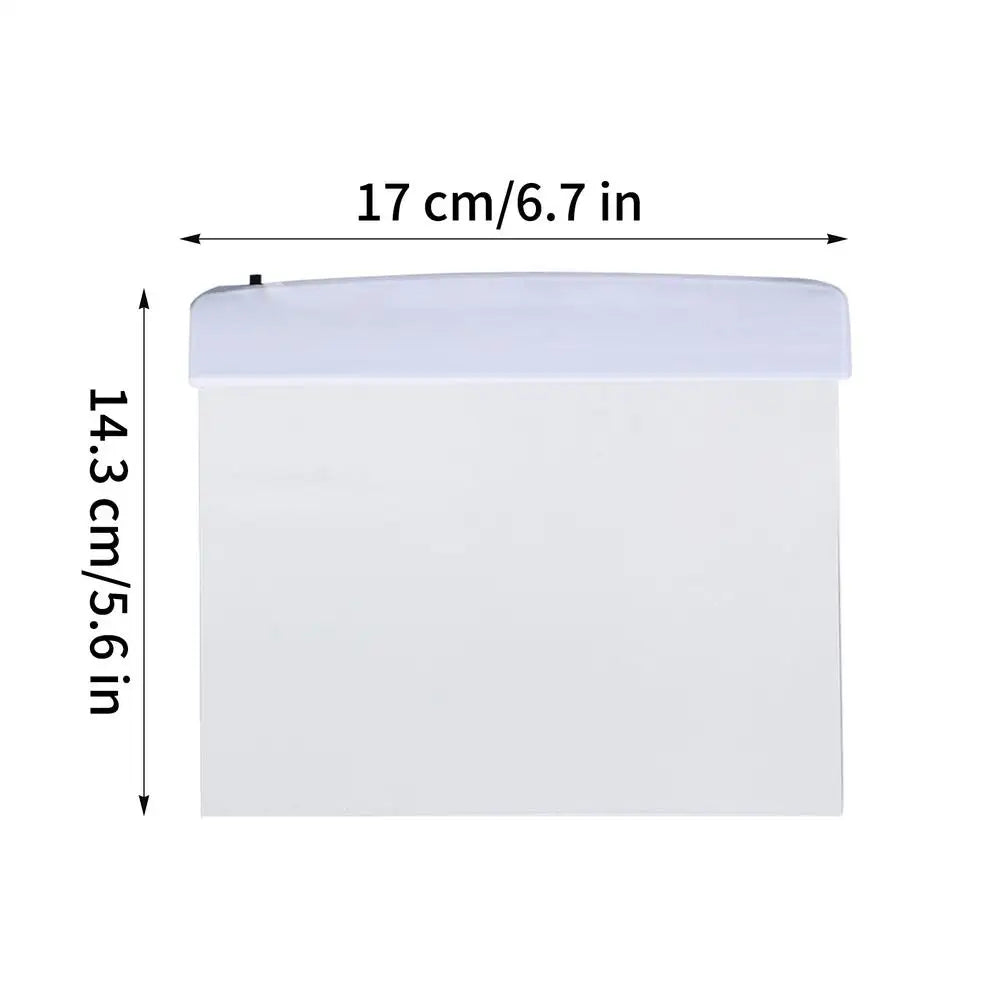 LED Flat Panel Clip-On Book Light – Eye-Friendly Reading Lamp