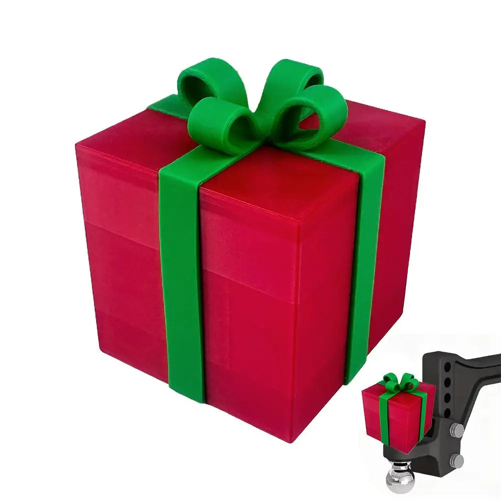 Christmas Hat Tow Bar Cover – 50mm Universal Hitch Cap