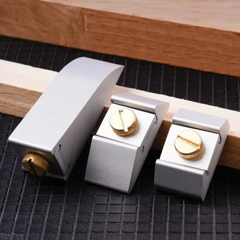 3-Piece Aluminum Alloy Sandpaper Holder Set | Hand Sanding Clamp