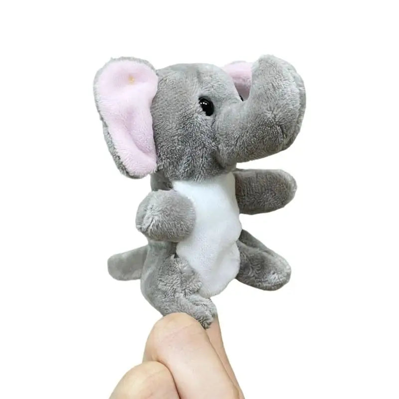 Animal Finger Puppets Plush Toy for Toddlers & Storytelling