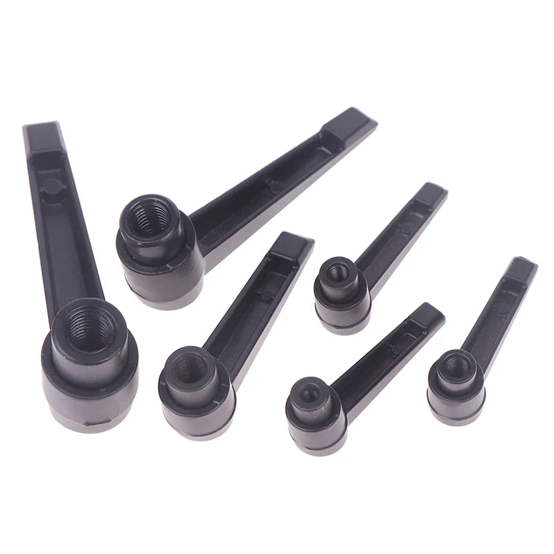 High Quality M4-M12 Adjustable Locking Handle Zinc Alloy Rotating Locking Handle 7-shaped Handle Universal Aluminum Handle Peaceful Pleasures Health and Wellness