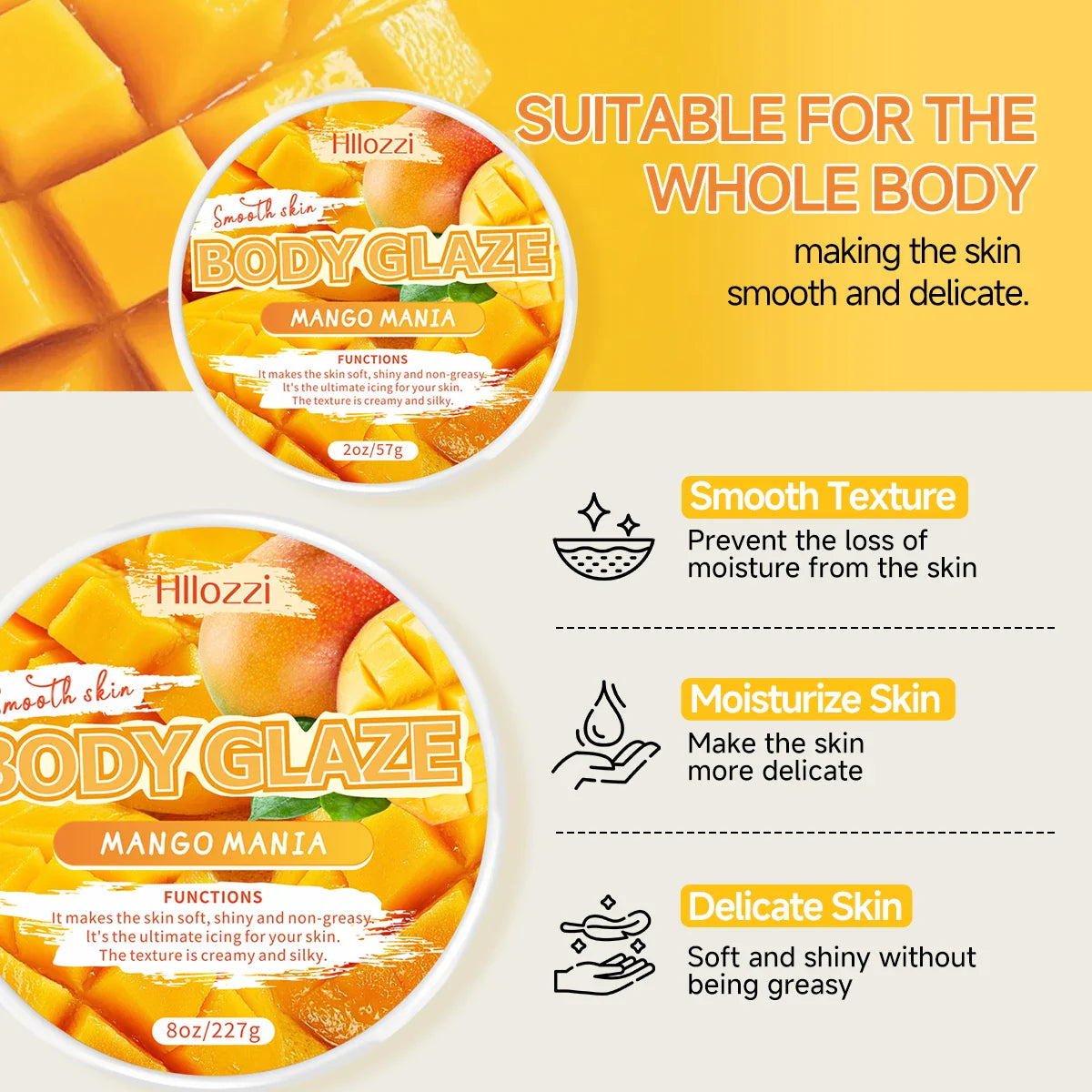 Pistachio Body Glaze – Moisturizing & Brightening Body Cream