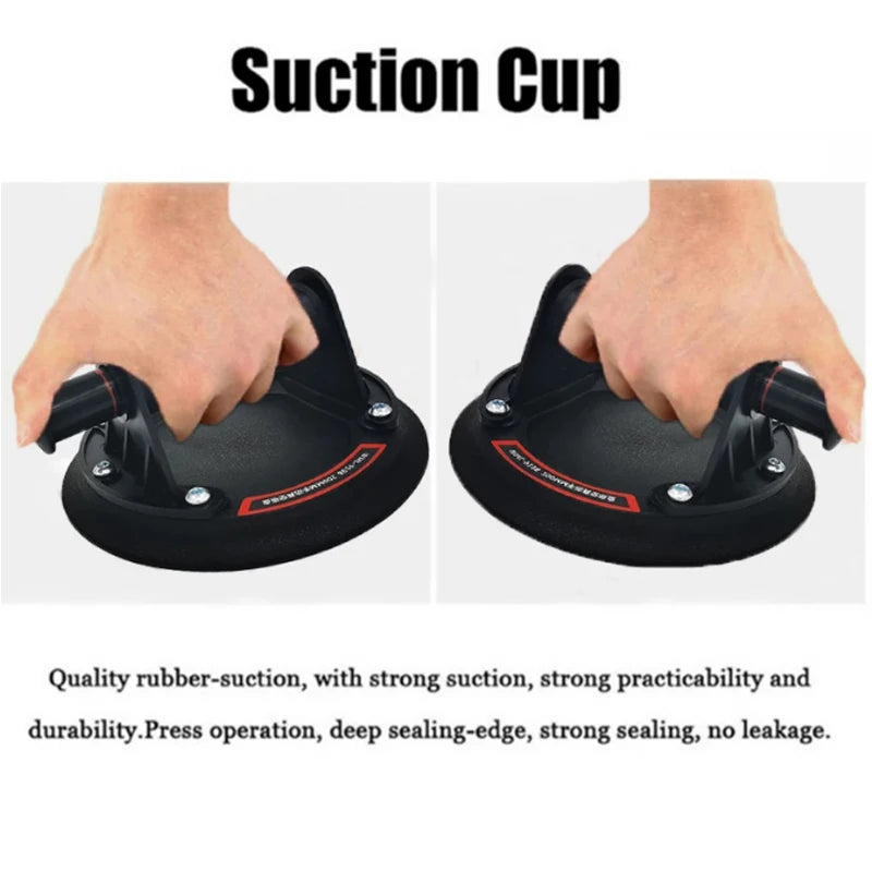 New Vacuum Suction Cup 200kg Loading Capacity Heavy Duty Vacuum Spreader for Tile Adsorption Glass Granite Lifting 8 Inch Cup Peaceful Pleasures Health and Wellness