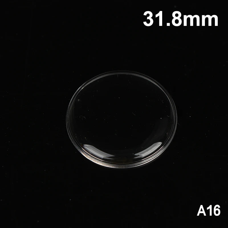 28–32.2mm Acrylic Watch Crystal Lens Dome Replacement Cover