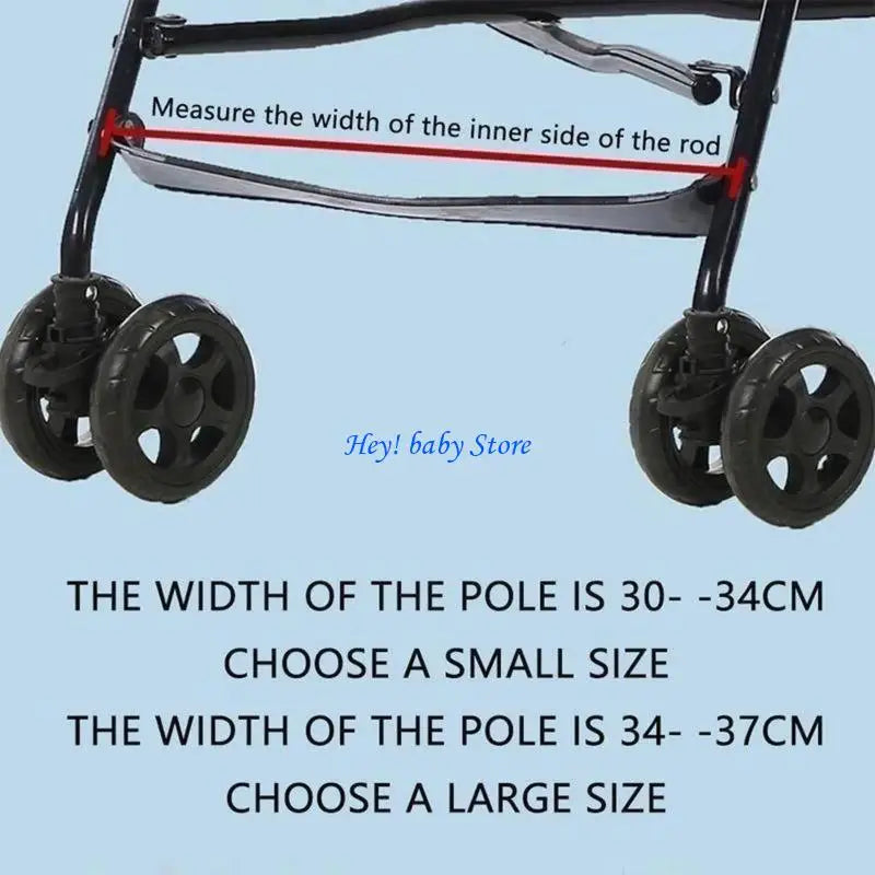 Baby Stroller Non-Slip Footrest Pedal | Anti-Skid Footpad