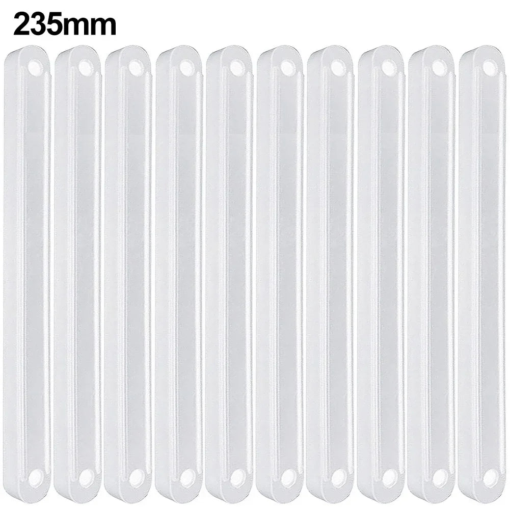 Draw Rail Plastic Drawer Slides 180 235 Runners Replacement Home