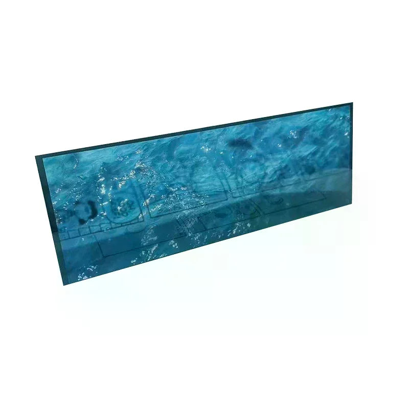 Transparent Acrylic Ocean Bookmark | Aesthetic Student Gift