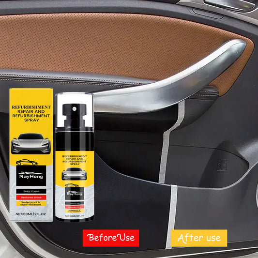 RayHong Car Interior Plastic Restorer Coating Spray Plastic Restorer Spray Peaceful Pleasures Health and Wellness