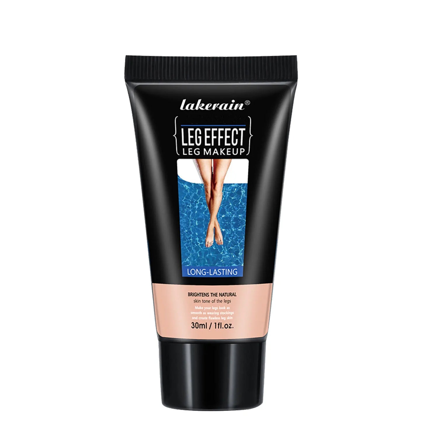Leg Makeup Lotion Medium Shade Waterproof Non Transfer Easy Application Leg Foundation Cover Scars Varicose Vein Tattoo Flawless Peaceful Pleasures Health and Wellness 1Fair Brown