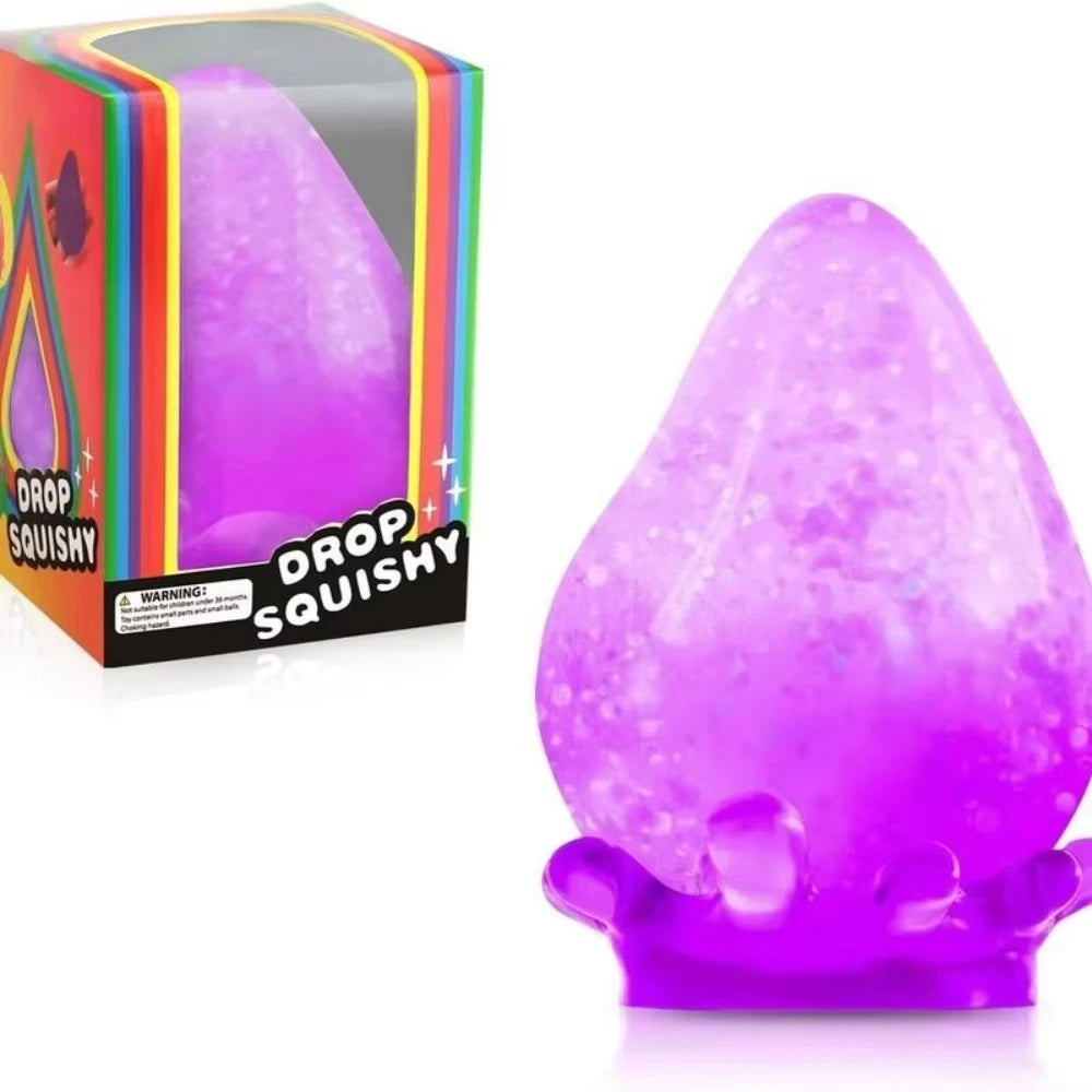 Water Drop Squishy Slow Rising Sensory Fidget Toy | Kids & Adults