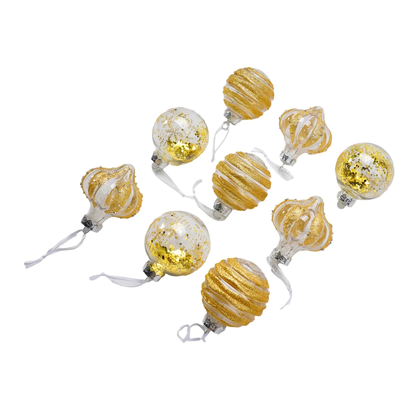 Christmas Ball Ornaments Set | Xmas Tree Hanging Pendants