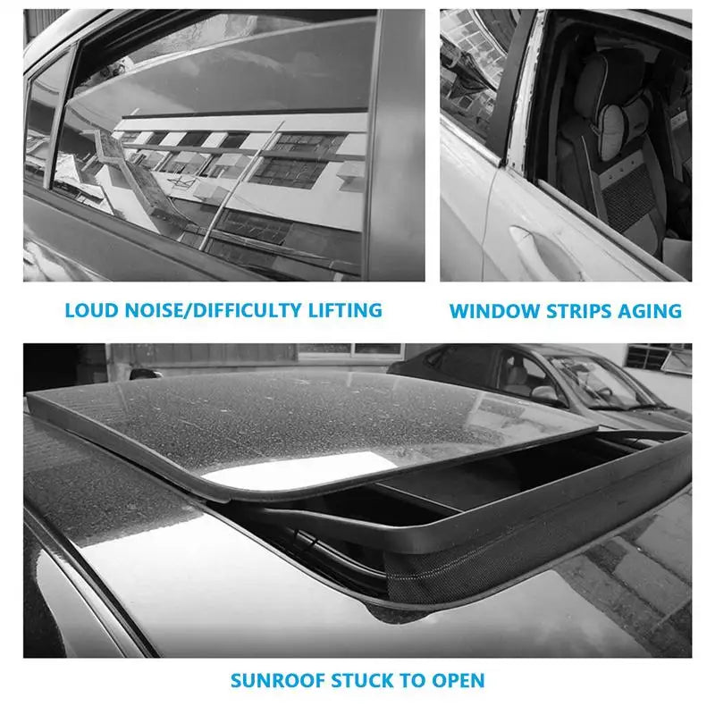 100ml Car Silicone Spray Lubricant Rubber Door Strip Softening Lubricant Vehicle Prevent Adhesion Lubricant Tools Silicone Spray Peaceful Pleasures Health and Wellness