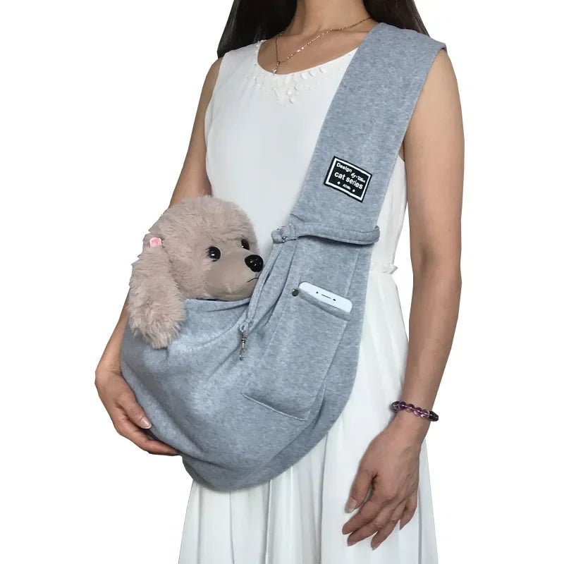 Pet Sling Carrier Bag | Crossbody Shoulder Bag for Small Dogs & Cats