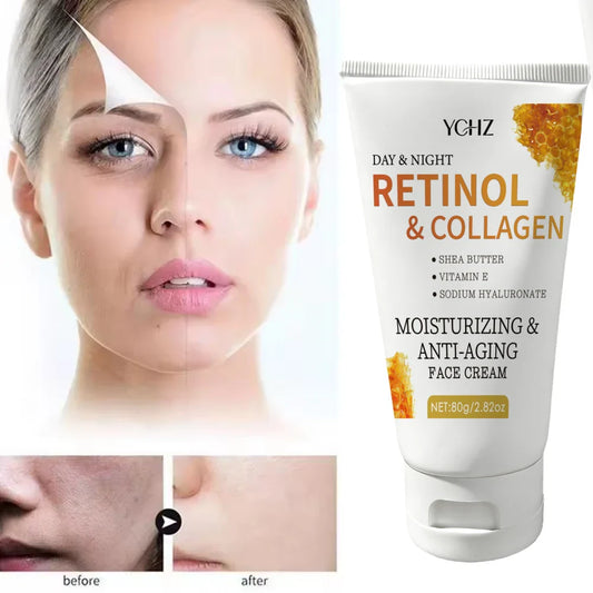 Retinol Night Cream with Collagen & Hyaluronic Acid – Face & Neck Retinol Night Cream Oasis Select