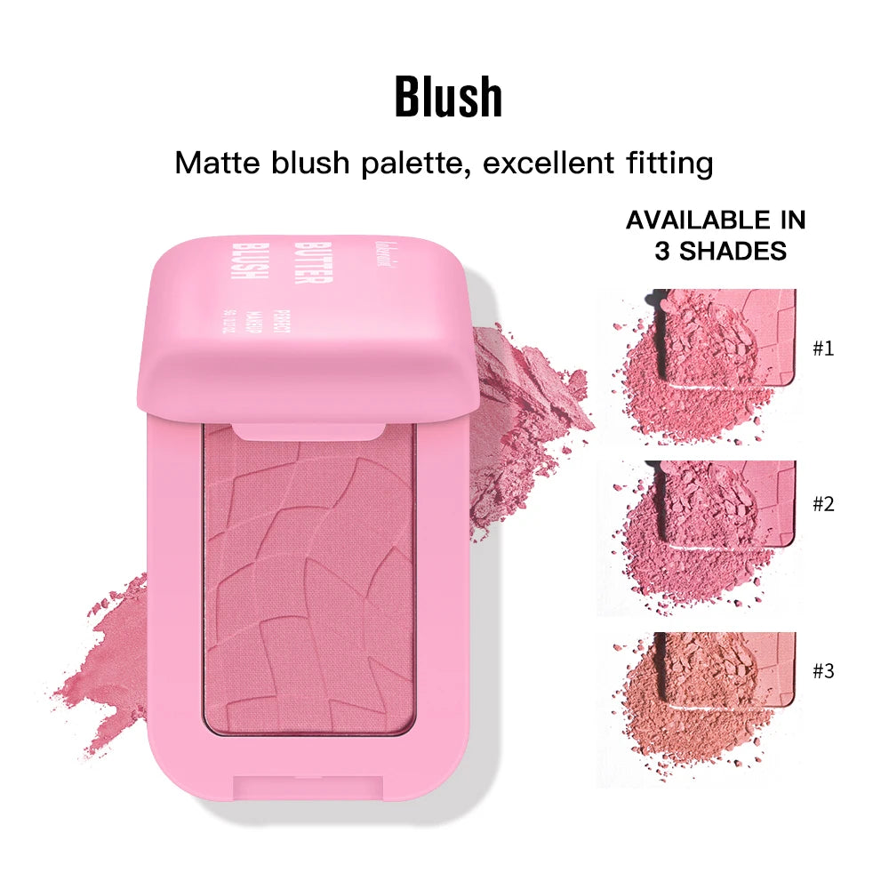 Matte Butter Blush Bronzer Longwear Face Makeup With Up to 12 Hours of Wear Vegan Formula - Deserve Butta Peaceful Pleasures Health and Wellness