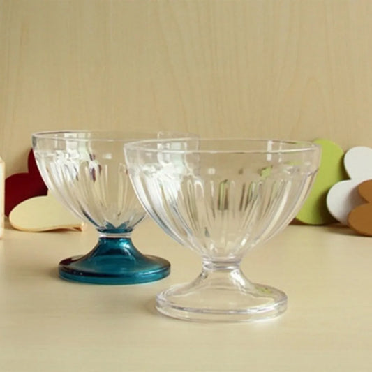 Clear Plastic Dessert Cups 250ml – Party Goblets | Ice Cream Plastic Dessert Cups Peaceful Pleasures Health and Wellness