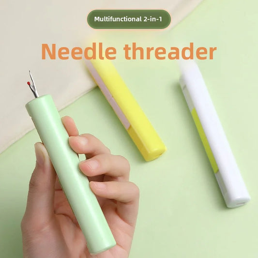 2-in-1 Needle Threader & Seam Ripper | DIY Sewing Tool Sewing Tool Kit Peaceful Pleasures Health and Wellness