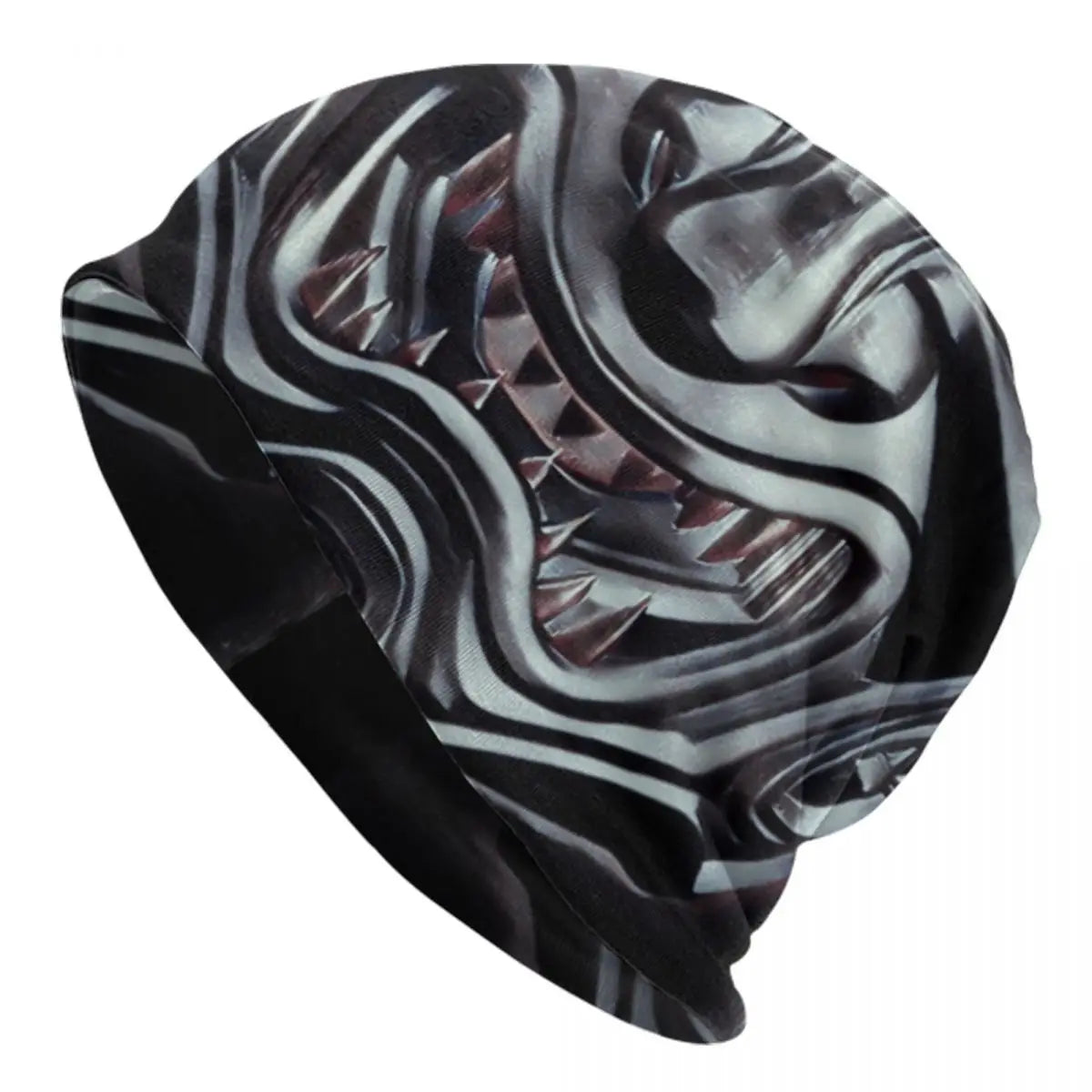 Japanese Samurai Knit Beanie Hat | Hip Hop Unisex Skullies