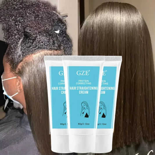 GZE Collagen Protein Hair Straightening Cream 60g Hair Straightening Cream Oasis Select Default Title