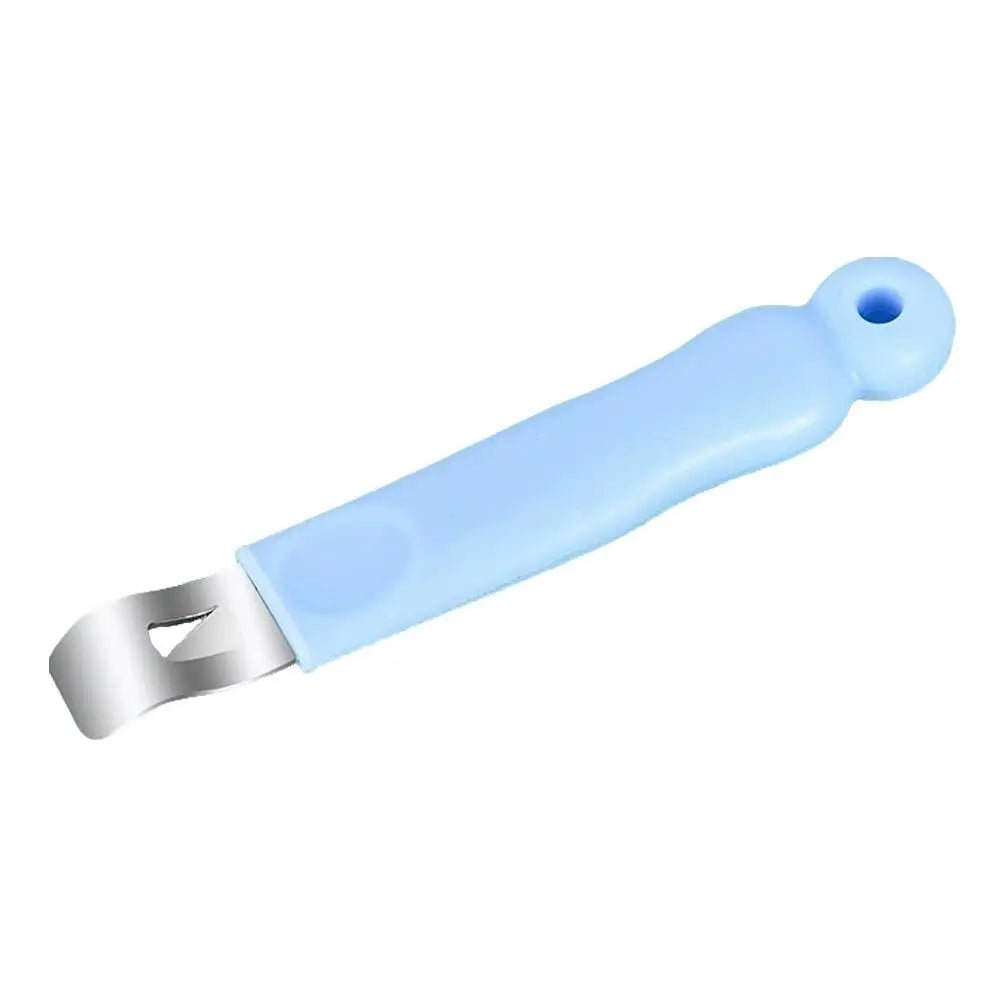 Stainless Steel Bottle Opener for Medical Ampules & Oral Liquids, Portable Medical Glass Vial Opener Kitchen Tool Peaceful Pleasures Health and Wellness blue