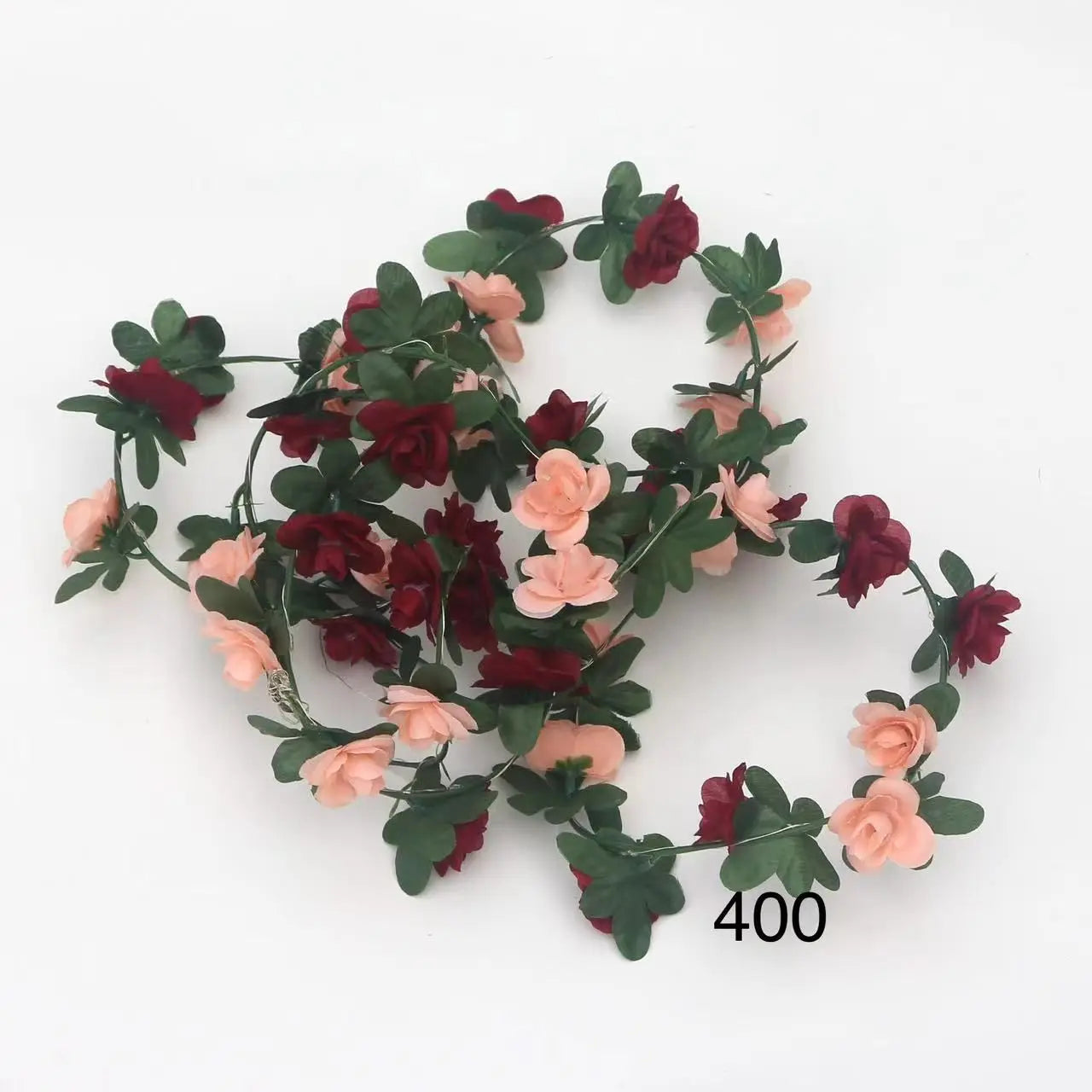 Artificial Silk Rose Vine Garland – Wedding & Home Decor