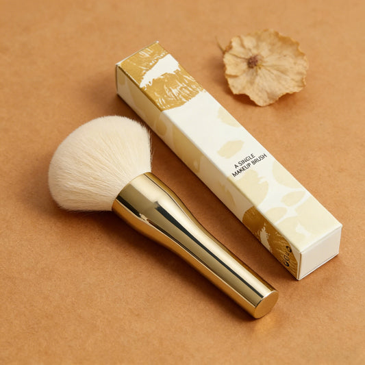 Extra-Large Soft Bristle Powder Blush & Highlighter Brush Makeup Brush Peaceful Pleasures Health and Wellness