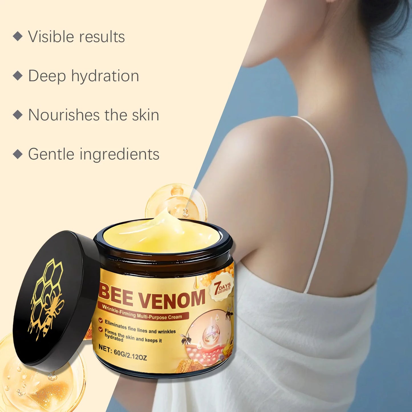 Bee Venom Firming Cream – Anti-Aging Lifting Body Cream