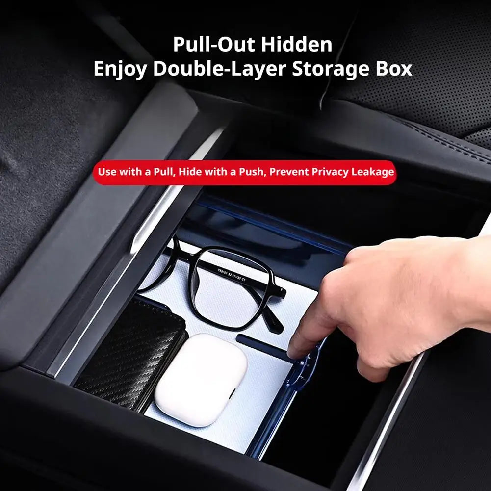 Tesla Model 3/Y/YL Juniper Center Console Organizer Silicone Mat