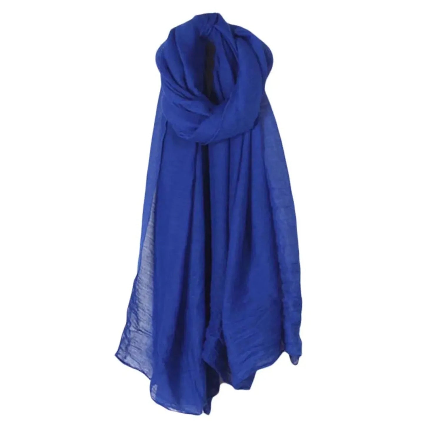 Women's Cotton Linen Scarf Shawl Wrap – 16 Colors | Hijab