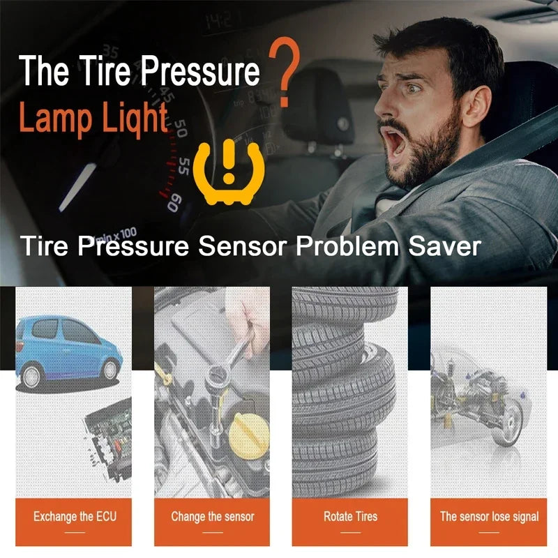 Tire Pressure Resetter El-50448Tpms Is Suitable for Universal Vehicle Models Peaceful Pleasures Health and Wellness