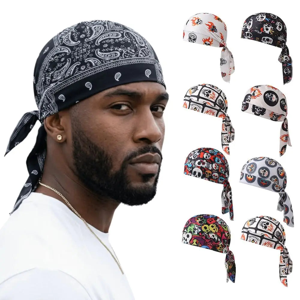 Breathable UV Hijab Cap – Quick Dry Elastic Bandana Headscarf